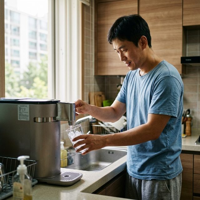 얼음정수기 위생 관리, 방문 관리 받아야 할까?