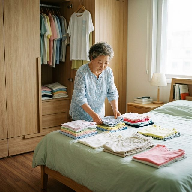 여름 끝나기 전 부모님 옷장, 지금 정리하면 가을 준비가 쉬워진다