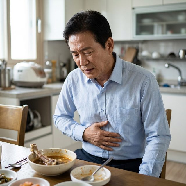 휴가철 과식 뒤 나타나는 통증, 담낭 이상 신호일 수 있다