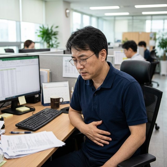 식사량보다 중요한 것…점심 후 배가 부푸는 직장인의 습관