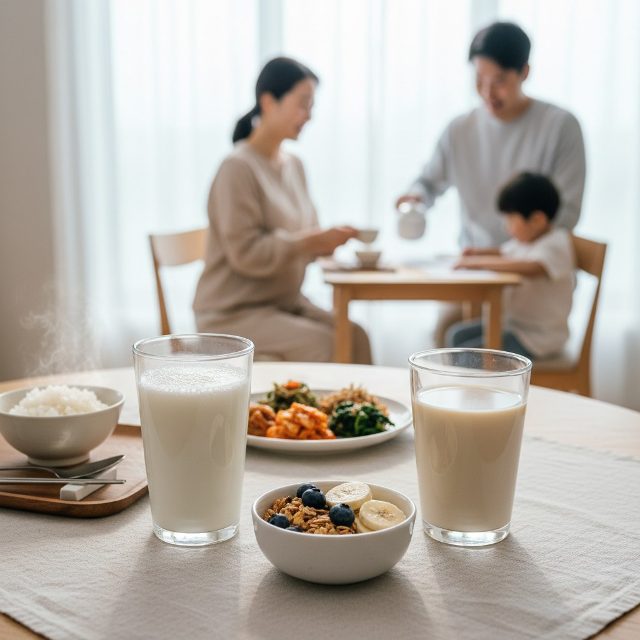 우유 VS 두유, 뼈 건강과 혈당 관리 기준으로 비교하면