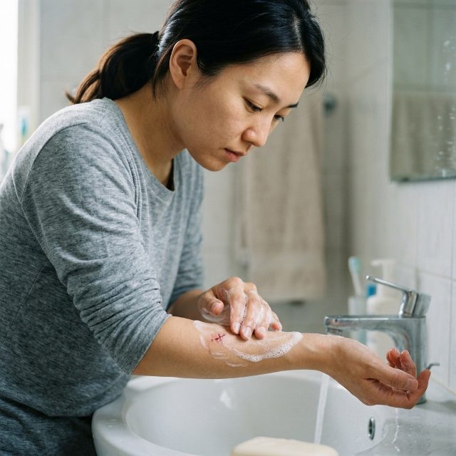 “작은 상처가 더 위험하다”…봉와직염 막는 세정 3단계