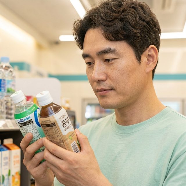 제로 음료 vs 콤부차…다이어트할 때 뭐가 더 나을까