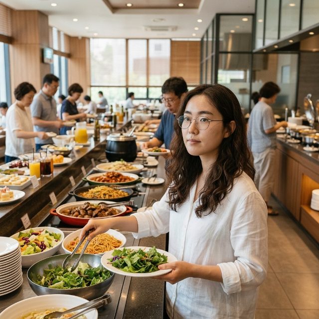 배 터지게 먹고도 몸무게 그대로?..다이어터들만 몰래 쓰는 ‘뷔페 치트키’