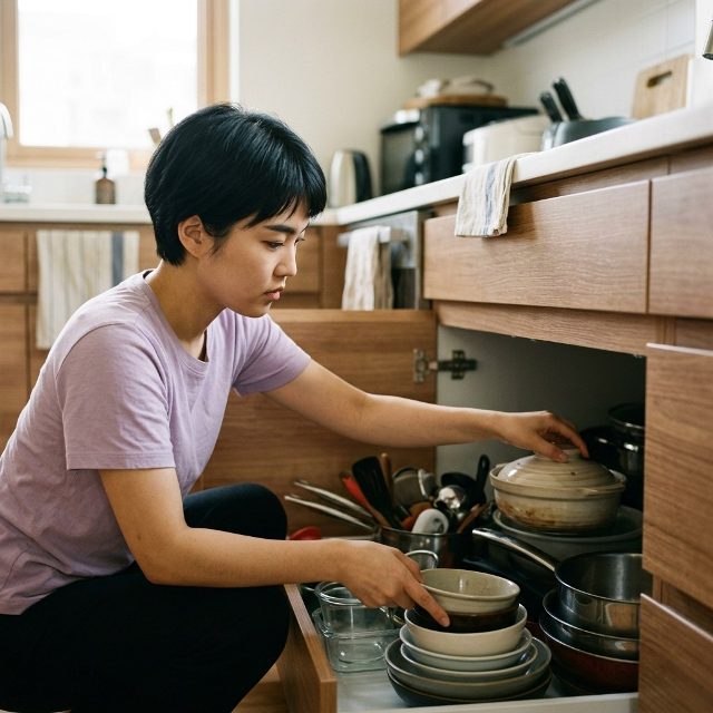 “냄비 꺼내다 와르르”… 좁은 주방 공간 살리는 ‘세로 수납’ 가이드