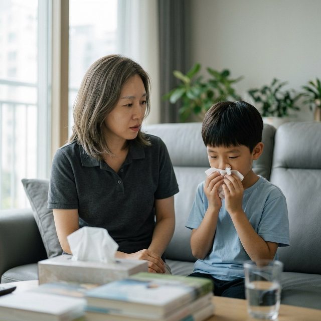 "코 팠다고 혼냈더니 혈액 이상?"… 아이 코피 쏟을 때 부모들이 저지르는 실수