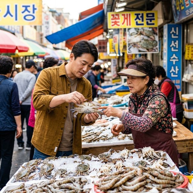 상인들이 절대 안 알려주는 비밀… 물만 먹인 썩은 꽃게 거르는 법