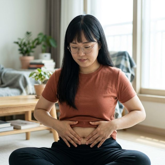 배가 묵직하고 가스 찬다면..소화제 끊게 만드는 기적의 4단계 비법