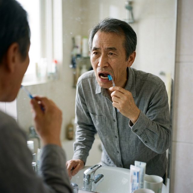 아침 양치만 하면 “욱”…나이 들수록 헛구역질 심해지는 이유