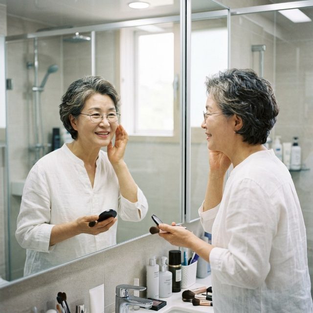 안경테 하나로 인상이 달라진다…시니어 피부톤별 스타일링법