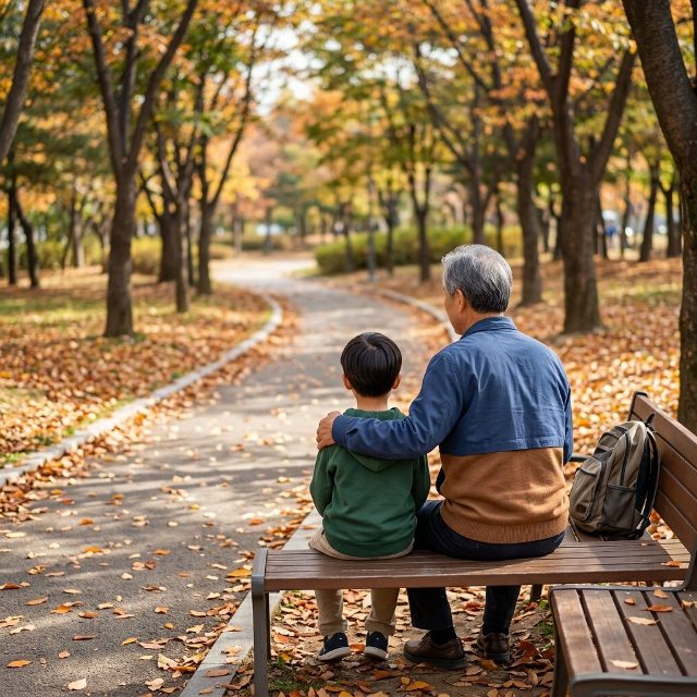 손주 오래 안아주다 허리·무릎 뻐근… 30분 넘기지 마세요