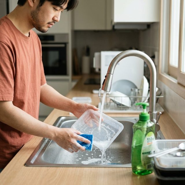 배달 용기 씻어놨는데 어디에 버리지? 헷갈리는 배달 쓰레기 버리는 순서