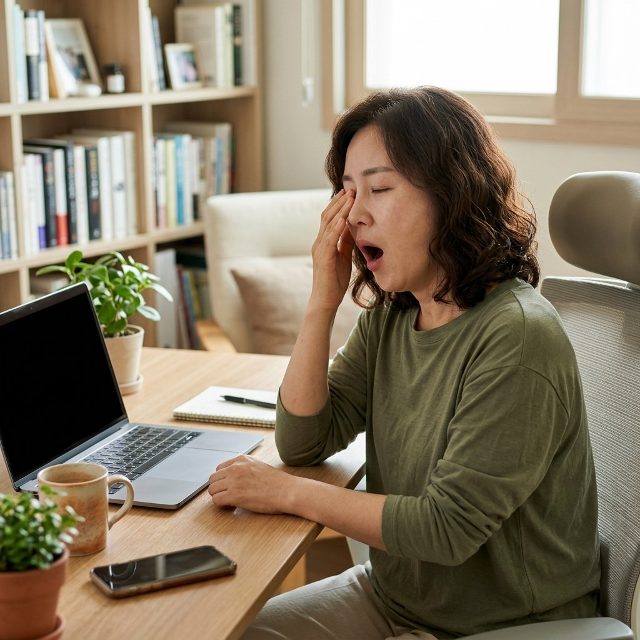 "또 하품 나온다"…입 벌릴 때마다 눈물 나는 진짜 이유