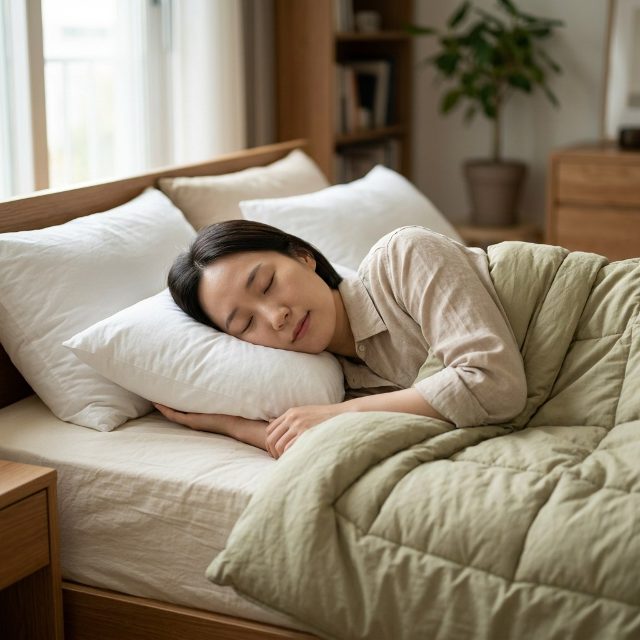 베개 없이 자면 거북목 악화될 수 있다…옆잠·바로 누워 자기로 높이 조정
