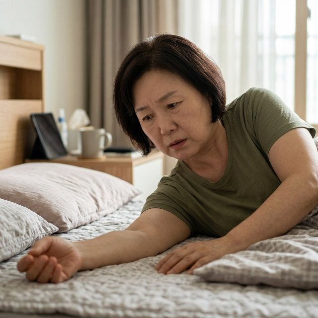 자고 일어났는데 몸이 안 움직인다면? 70대 시니어 응급 대처법