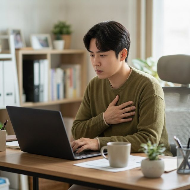 "단순 근육통인 줄 알았는데"..숨 쉴 때마다 가슴 답답했던 진짜 이유