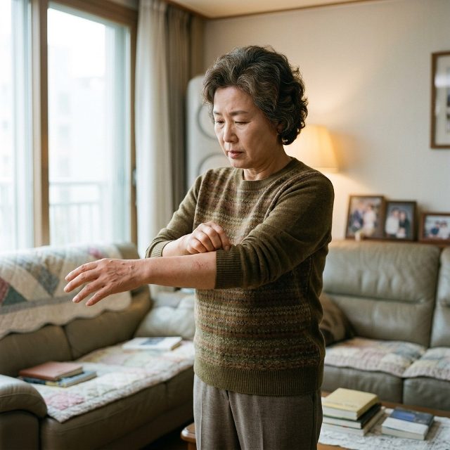 손잡이에 살짝 스쳤을 뿐인데…60대 이후 멍이 오래 남는 이유