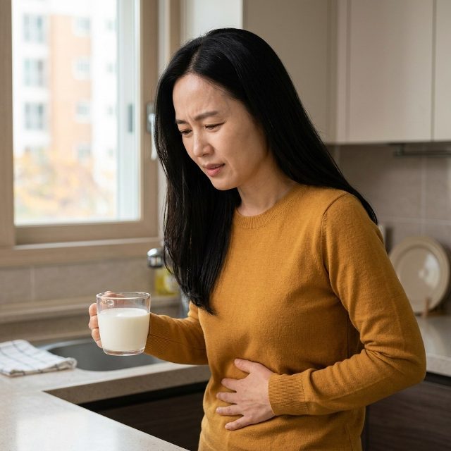 우유 마시면 배만 아픈데 입술까지 붓는다면, 유당불내증과 우유 알레르기 구분법