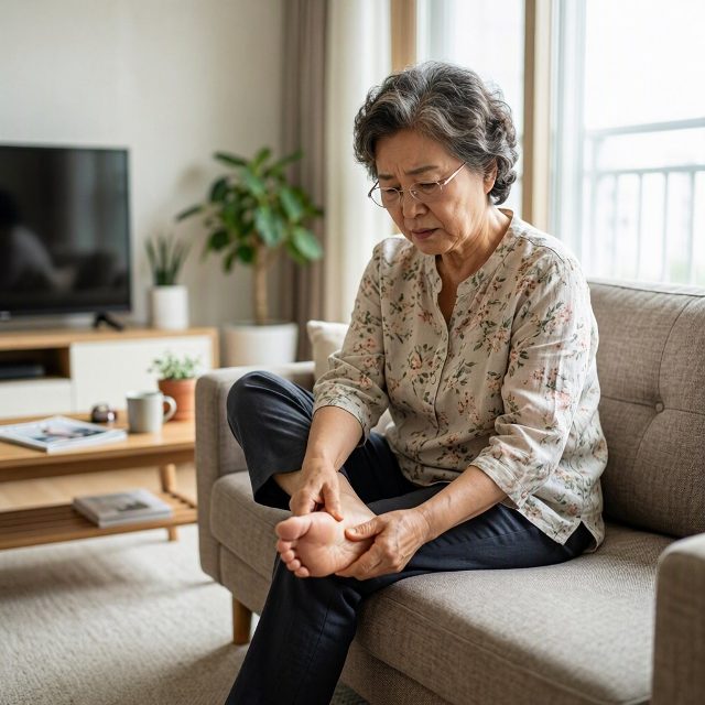 종일 화끈거리는 발바닥, 단순 피로가 아니라 신경과 대사 신호일 수 있다