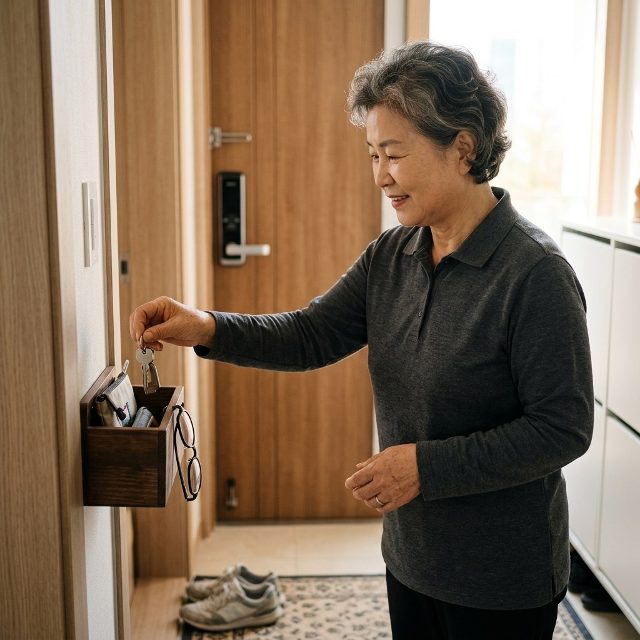 열쇠·안경·휴대폰을 매일 찾는다면…60대부터 시작하는 물건 위치 고정법
