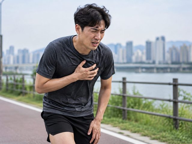 가슴 통증 느낀 러너, 체력 문제 아닌 심장 신호일 수 있다