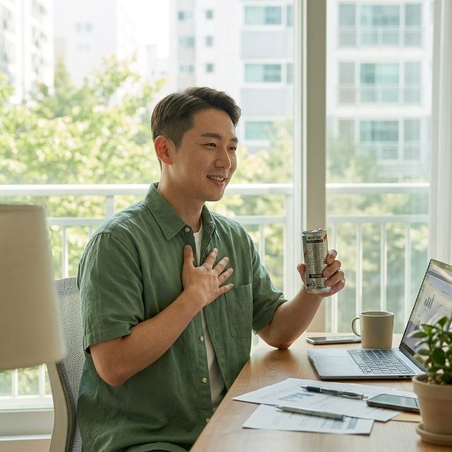 에너지음료 마시고 심장 뛴다면…카페인이 보낸 경고 신호
