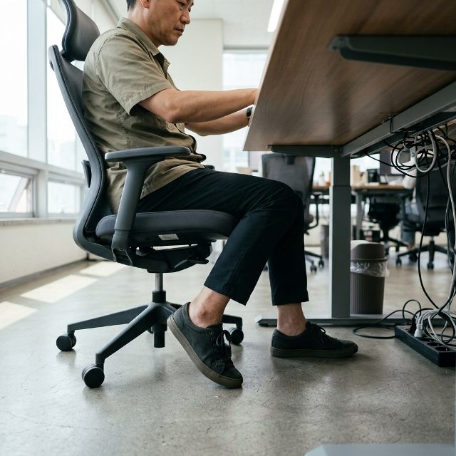 발목 돌리고 발가락 오므리고 골프공 굴리고…책상 앞 발 피로 관리법