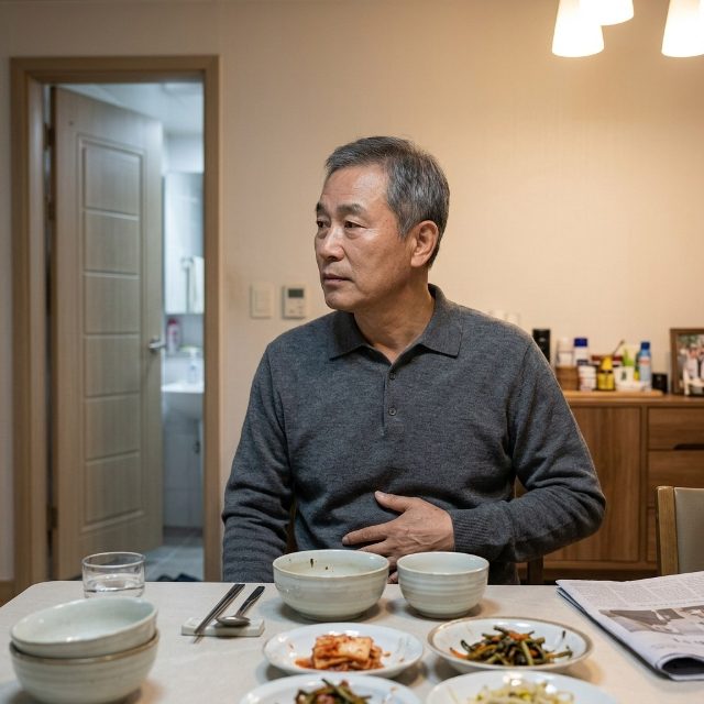 식사 후 화장실 직행, 위대장반사일까 과민성대장증후군 신호일까