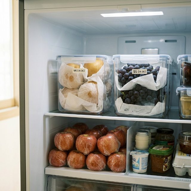 사과·배·감 함께 보관해도 될까…과일마다 다른 보관 요령