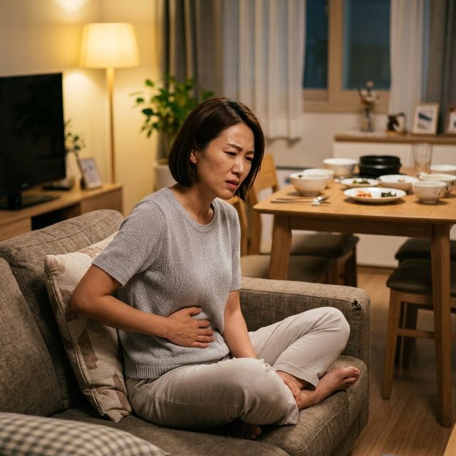 뱃살인 줄 알았는데 가스 찬 배였다, 식습관 자가 진단