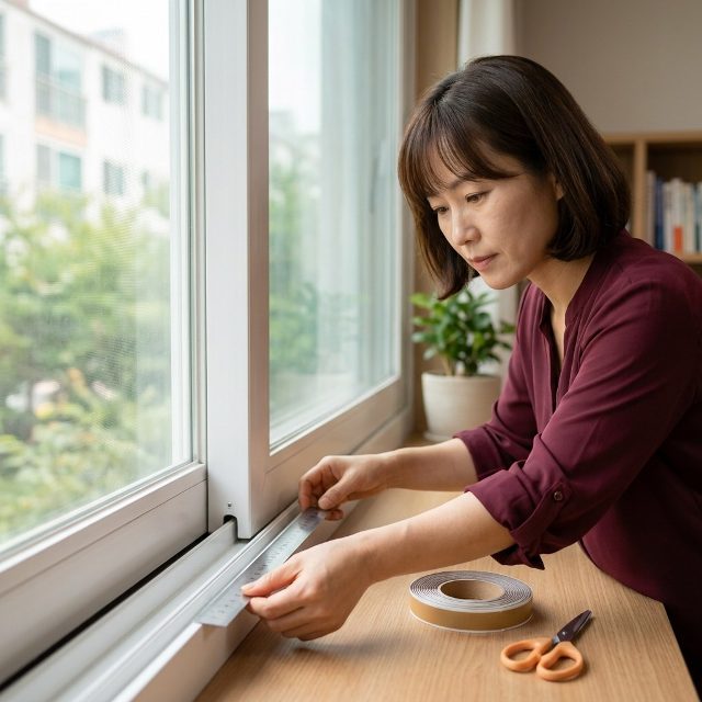 겨울철 외풍 줄이려면 문풍지·풍지판부터…원룸 단열 관리법