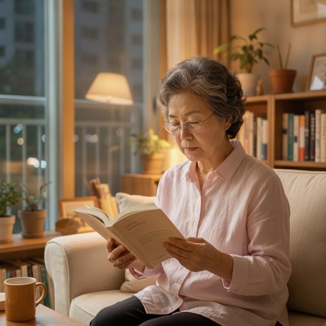 책 읽을 때 눈이 뻑뻑하다면…독서등은 ‘이 위치’에 두세요