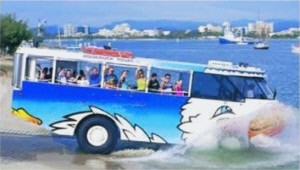 인천앞바다 수륙양용버스 운행..언제부터?