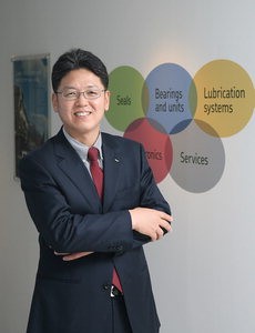 이재호 SKF 한국지사장 “신재생에너지 부문에 주력.. 올 2400억 매출 자신있다”
