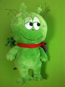 아기 용을 형상화한 튼튼영어의 토종캐릭터 '규리' 인형