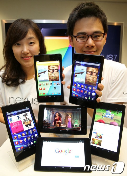 [화보]구글 넥서스7이 30만원대라고(?)