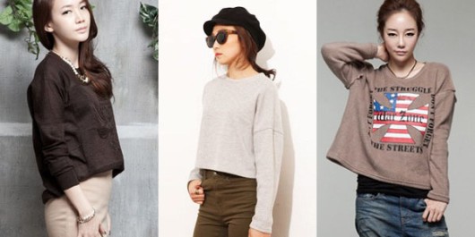 팔·다리 길어 보이는 ‘크롭탑’ 패션으로 가을 나기