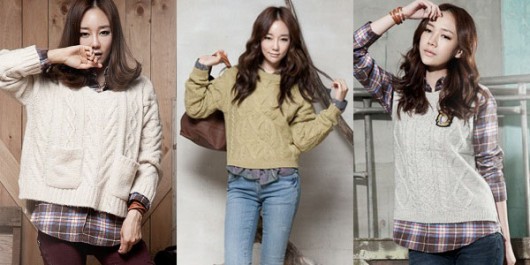 팔·다리 길어 보이는 ‘크롭탑’ 패션으로 가을 나기