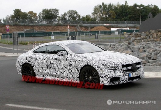 ▲ 메르세데스-벤츠 S클래스 쿠페 AMG 스파이샷