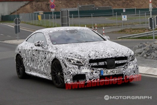 ▲ 메르세데스-벤츠 S클래스 쿠페 AMG 스파이샷