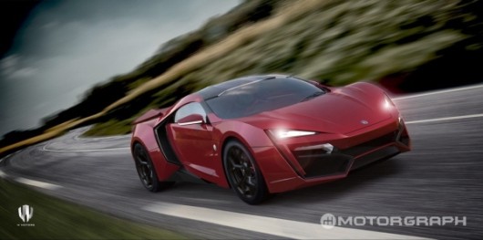 ▲ 레바논 W모터스에서 만든 '라이칸 하이퍼스포트'