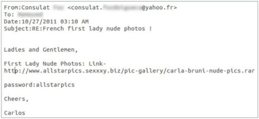 G20참석 장관들 ‘브루니 누드 사진’ 이메일 열었다가…