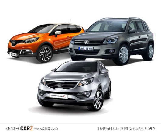 여성운전자에게 추천하고픈 SUV는?