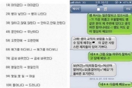 과잉교정인간이란? 맞춤법·표준어에 지나치게 민감해