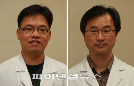 서울아산병원 해부학세포생물학교실 윤승용 교수(왼쪽), 김동호 교수