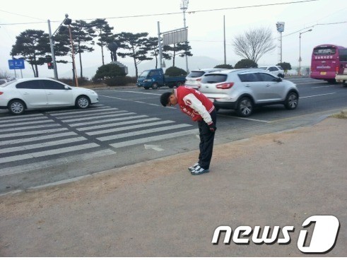정연상 공주시장 예비후보,‘출근길 거리인사’