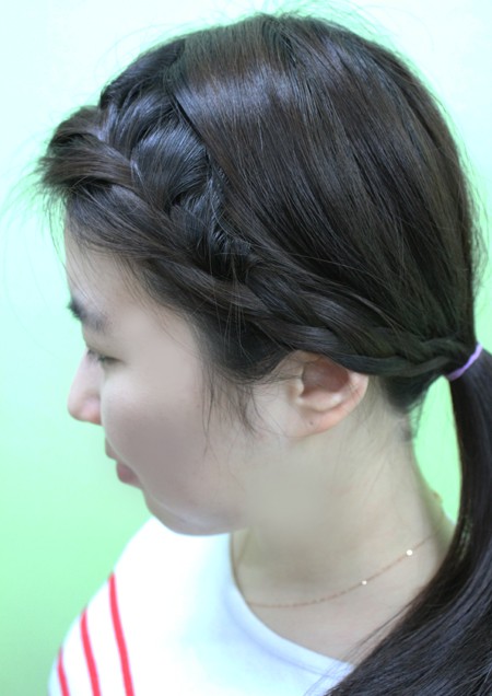 김태희처럼 우아하게! 셀프 벼머리 스타일링