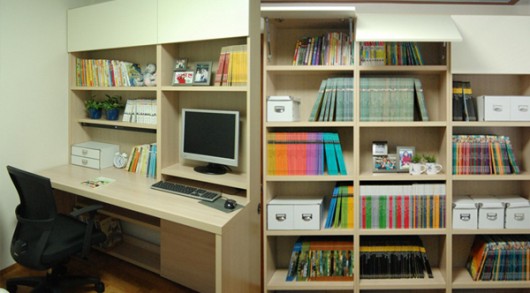 학습능률 높여주는 공부방 인테리어