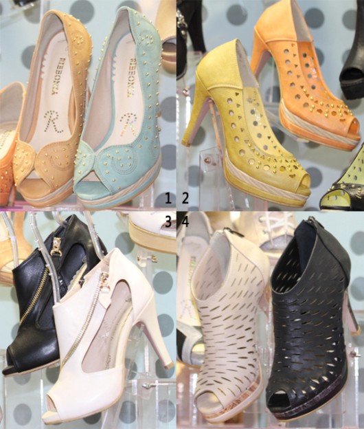 발끝으로 느끼는 봄, 오픈토 하이힐로 상큼하게!