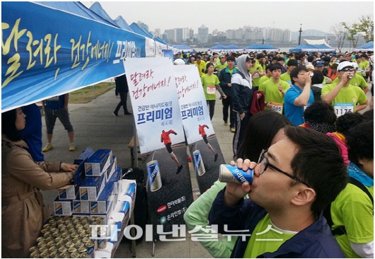 한미약품, 에너지드링크로 스포츠마케팅 본격화